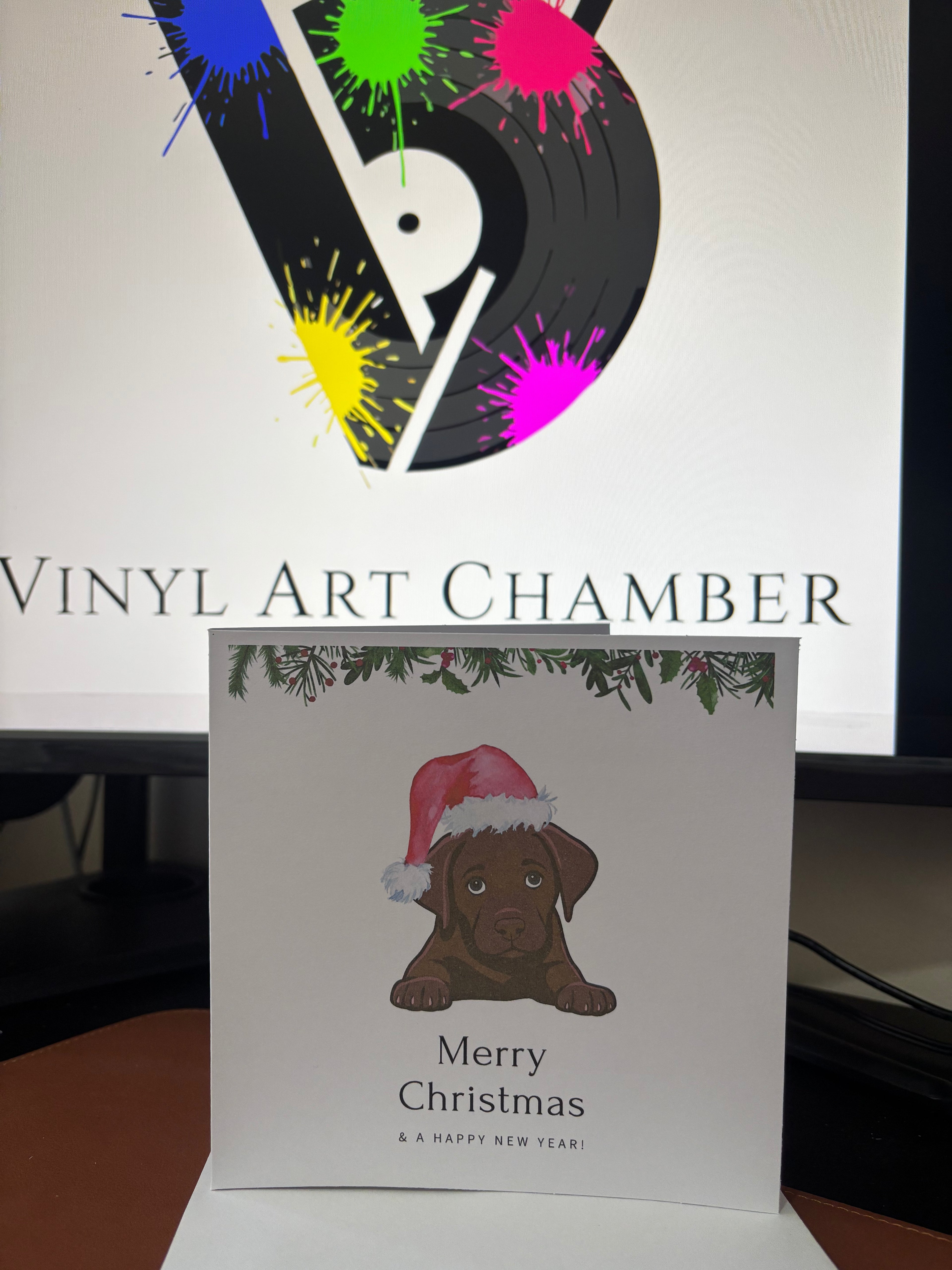 Merry Christmas Greetings Card