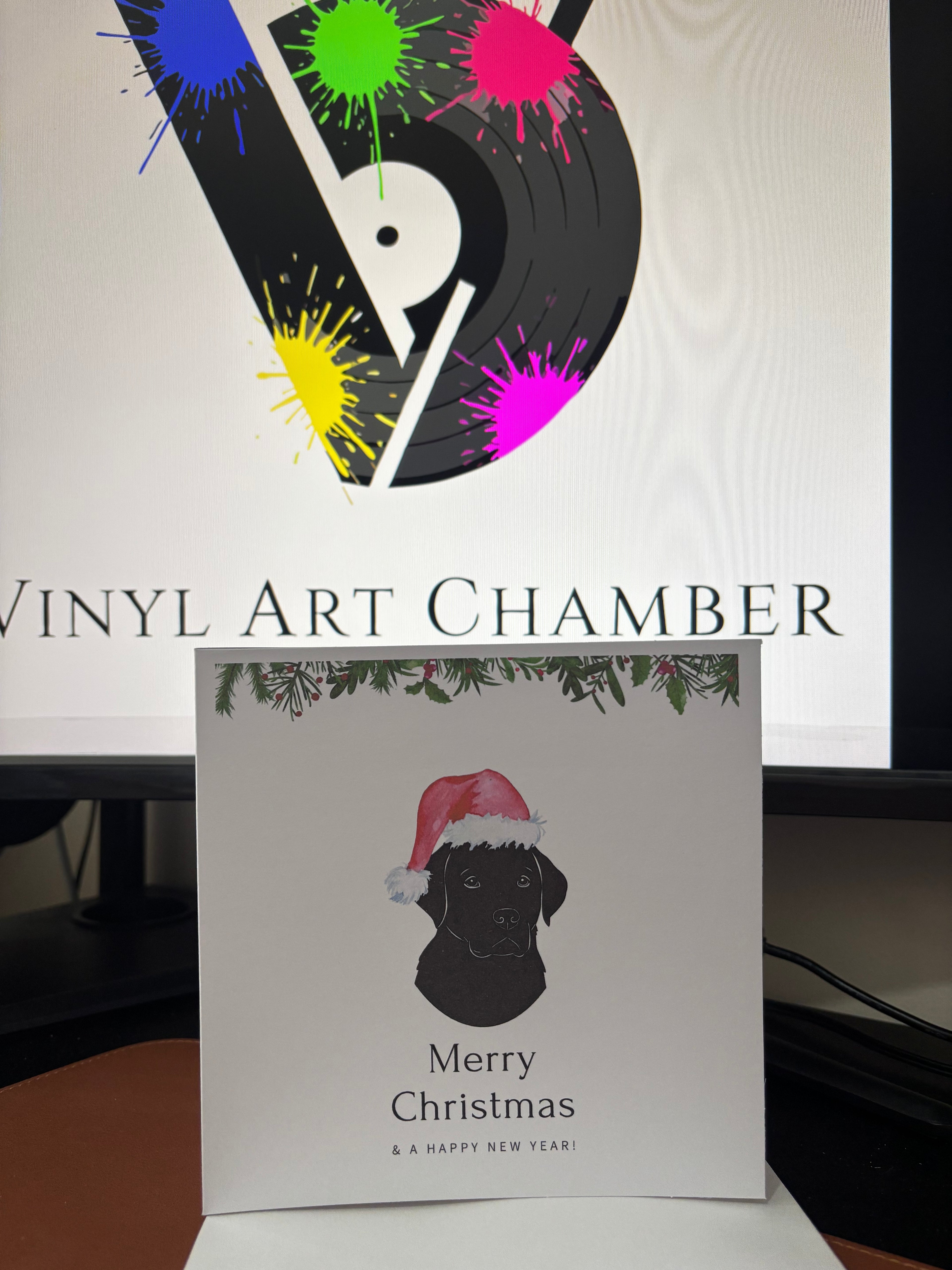 Merry Christmas Greetings Card