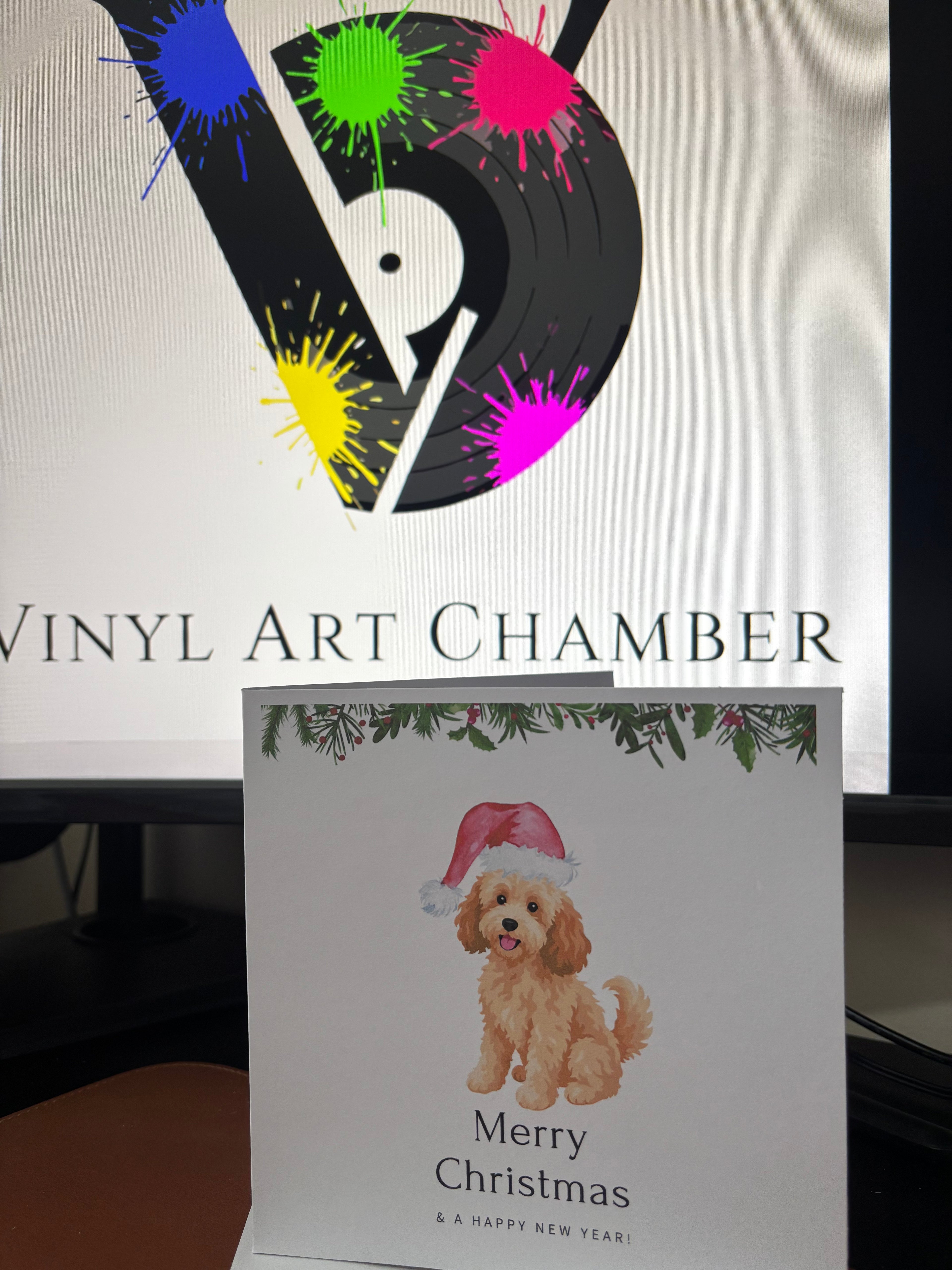 Merry Christmas Greetings Card