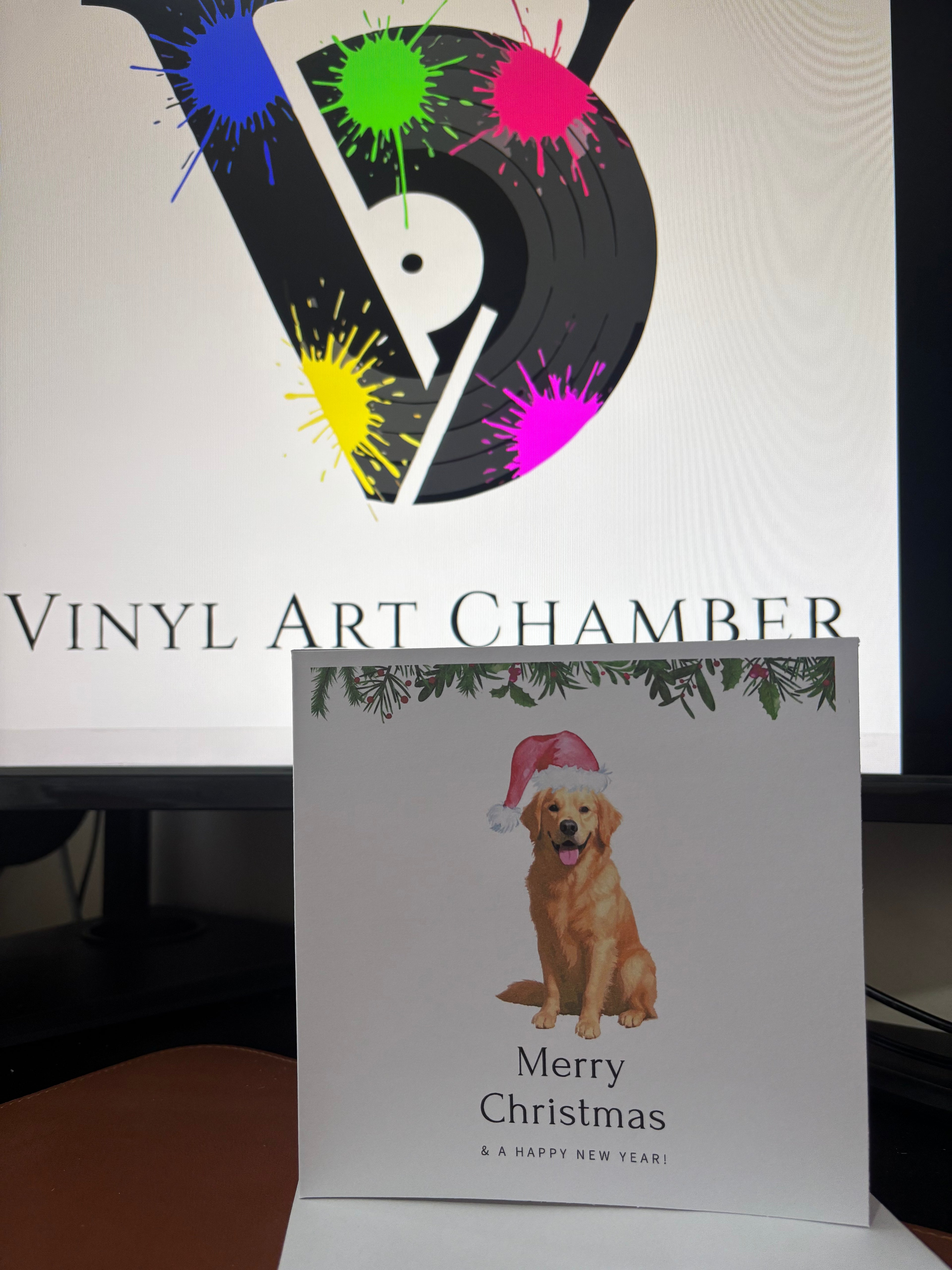 Merry Christmas Greetings Card