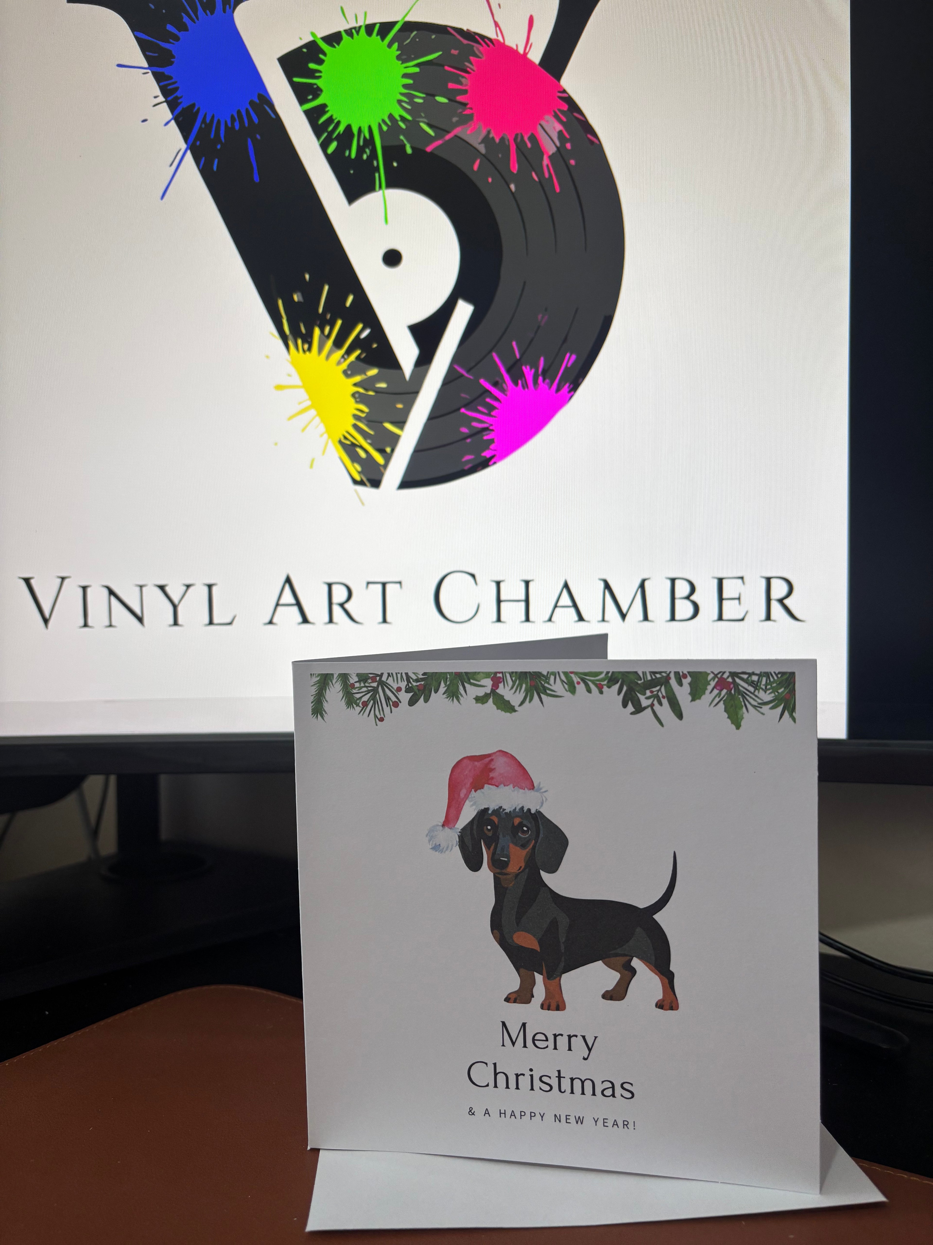 Merry Christmas Greetings Card