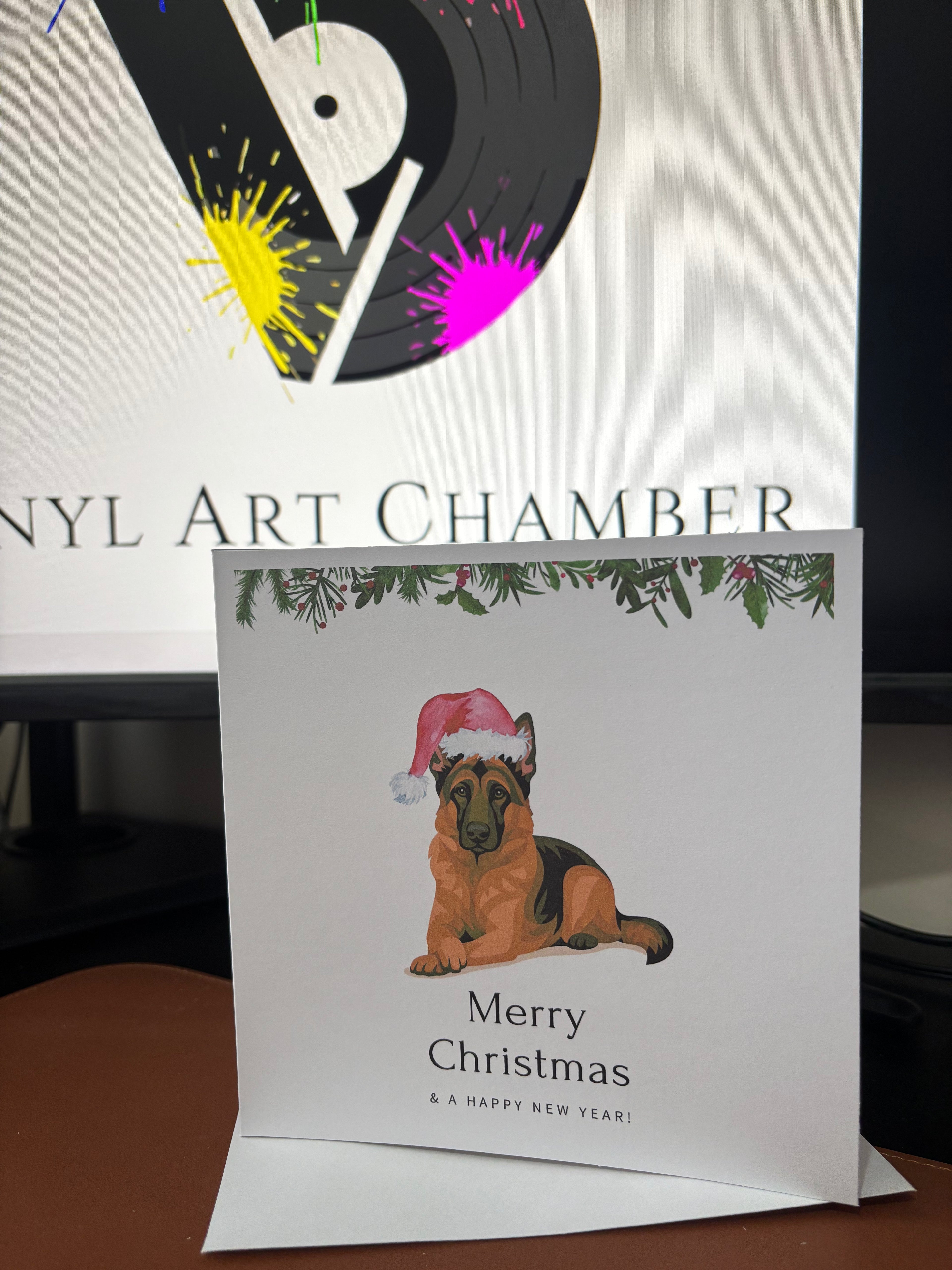 Merry Christmas Greetings Card