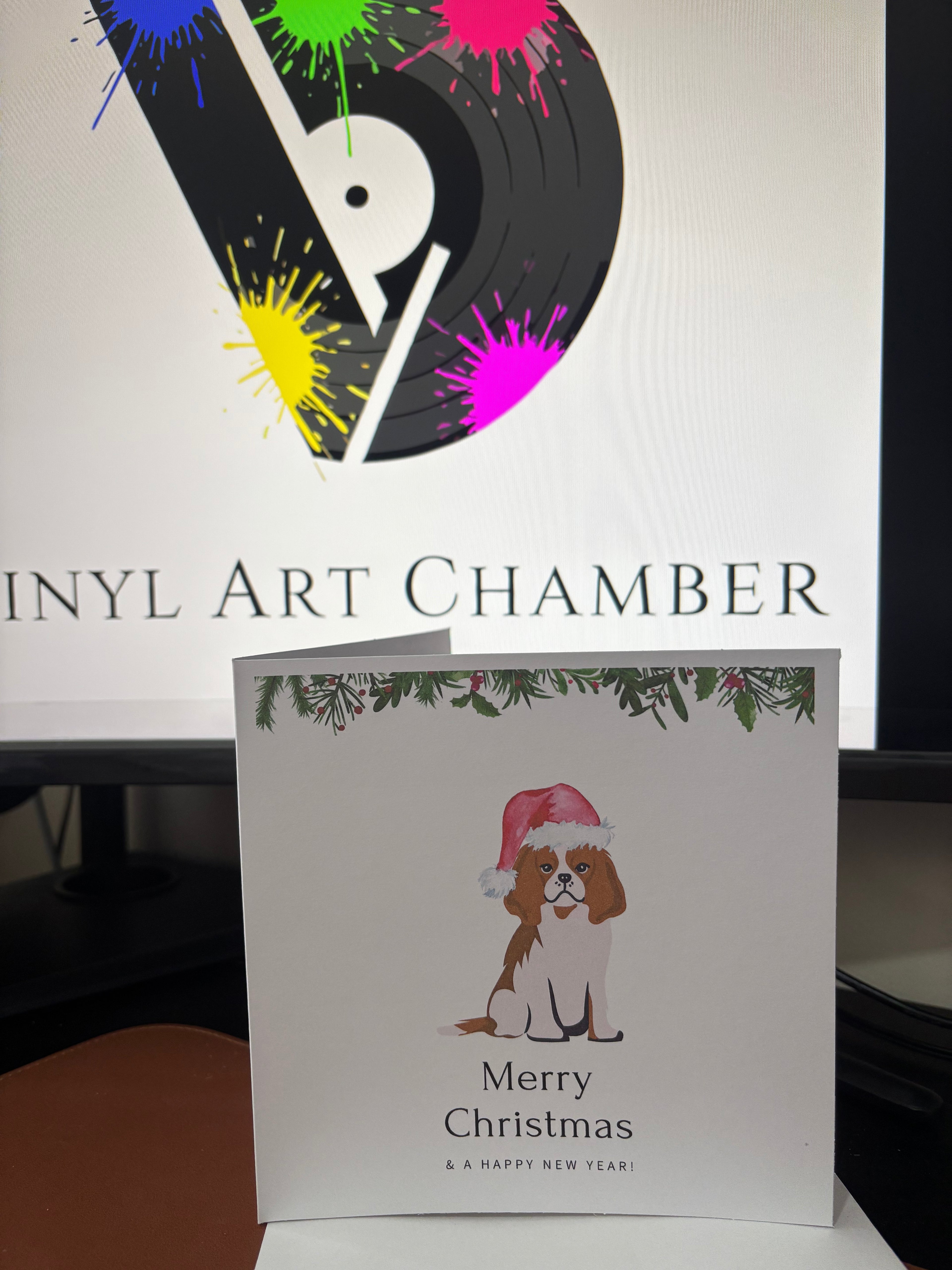 Merry Christmas Greetings Card