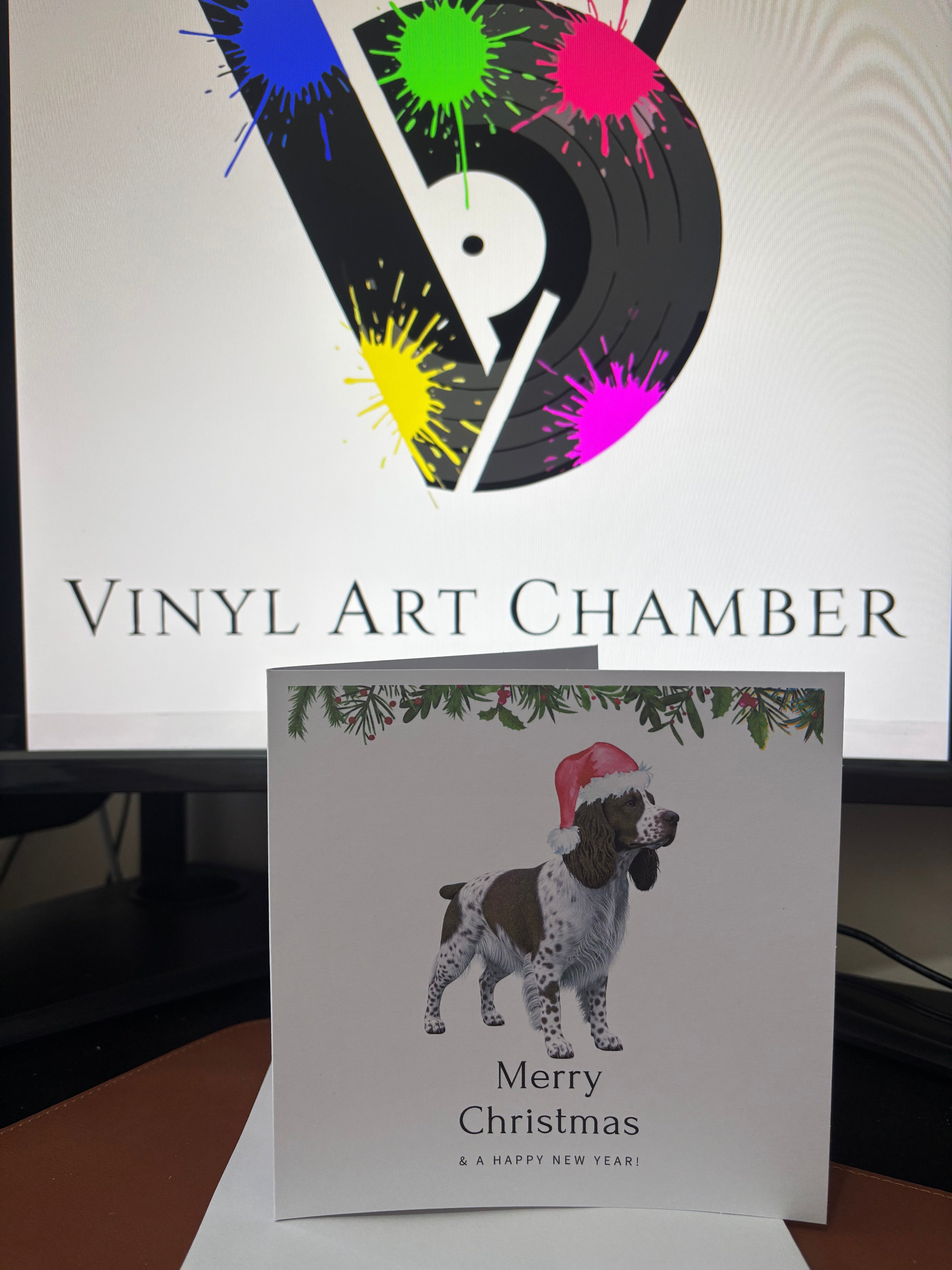 Merry Christmas Greetings Card
