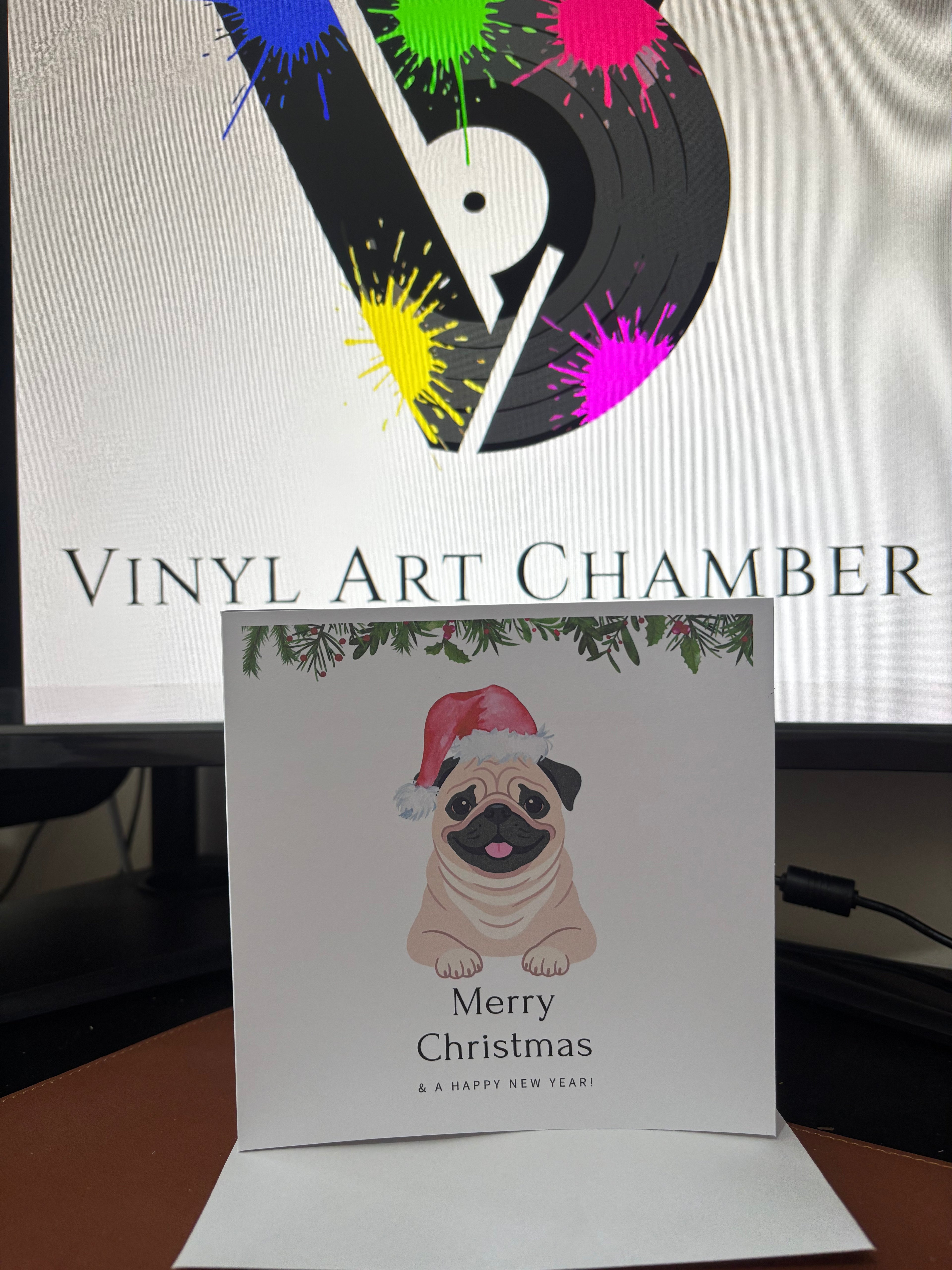 Merry Christmas Greetings Card