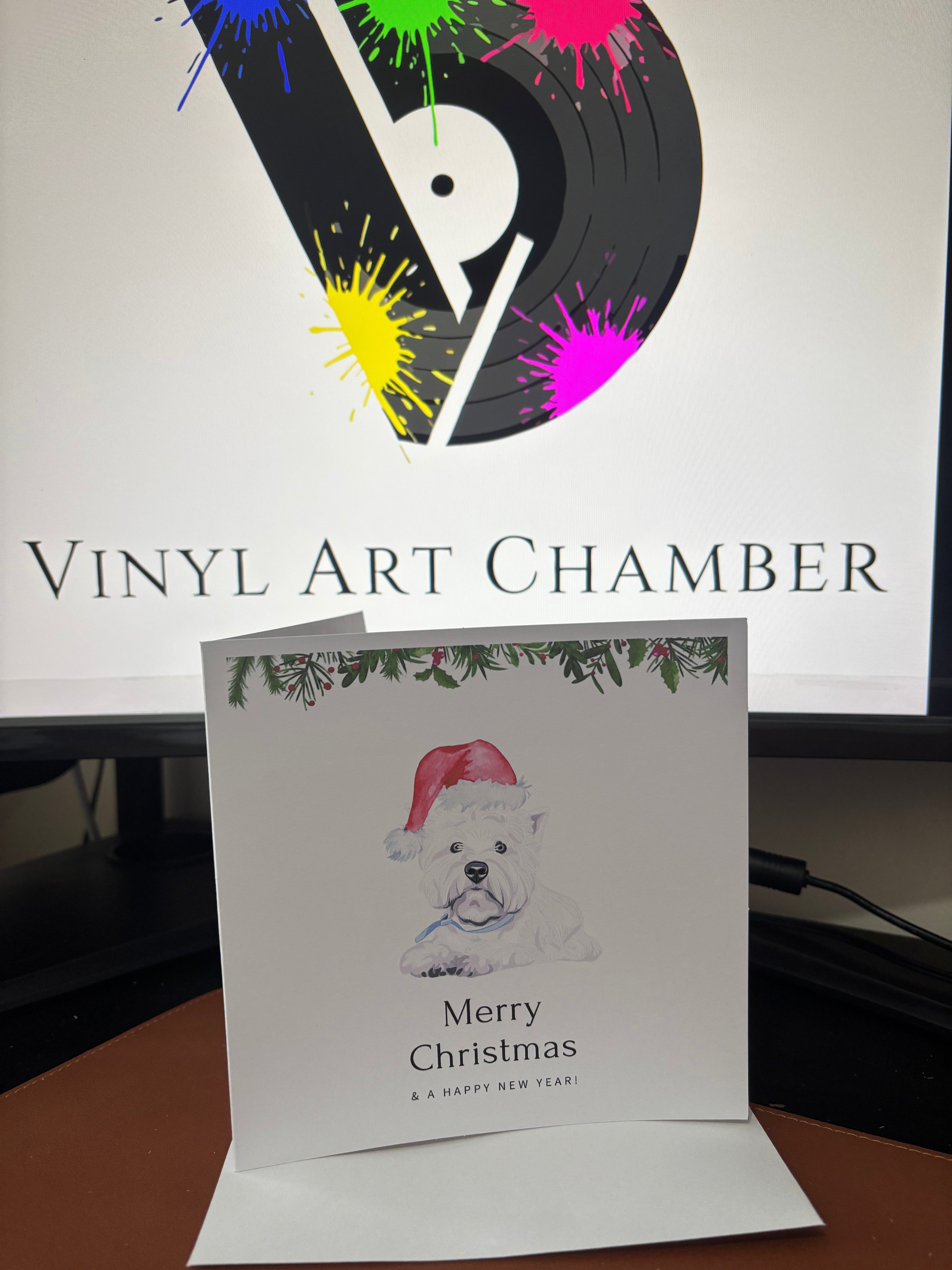 Merry Christmas Greetings Card