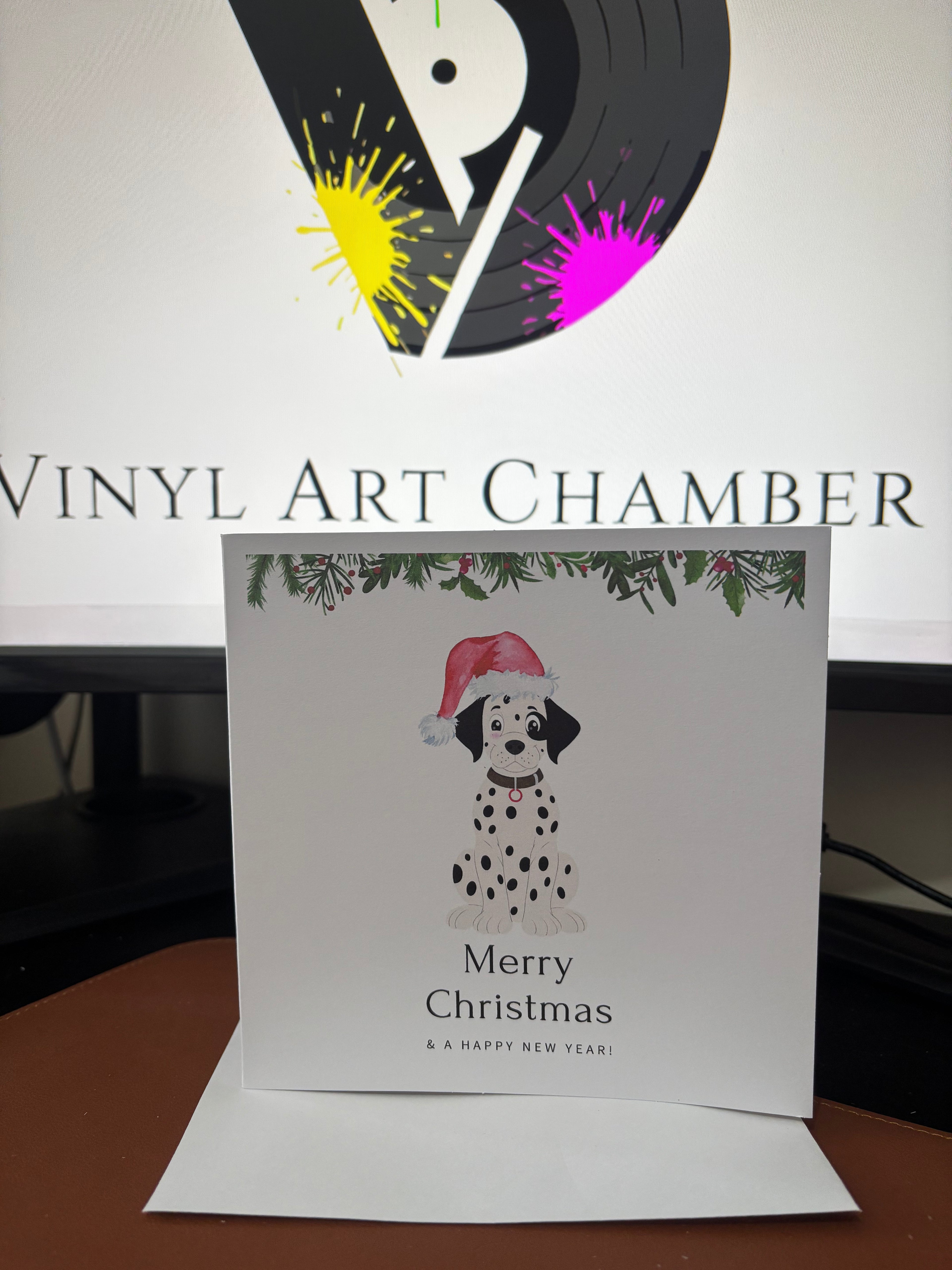Merry Christmas Greetings Card