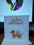 Happy Birthday Greetings Card