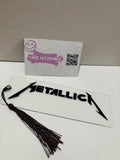 Acrylic Metallica Bookmark - Black