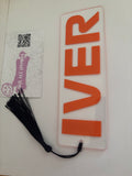 Acrylic Max Verstappen Bookmark - Black Tassle
