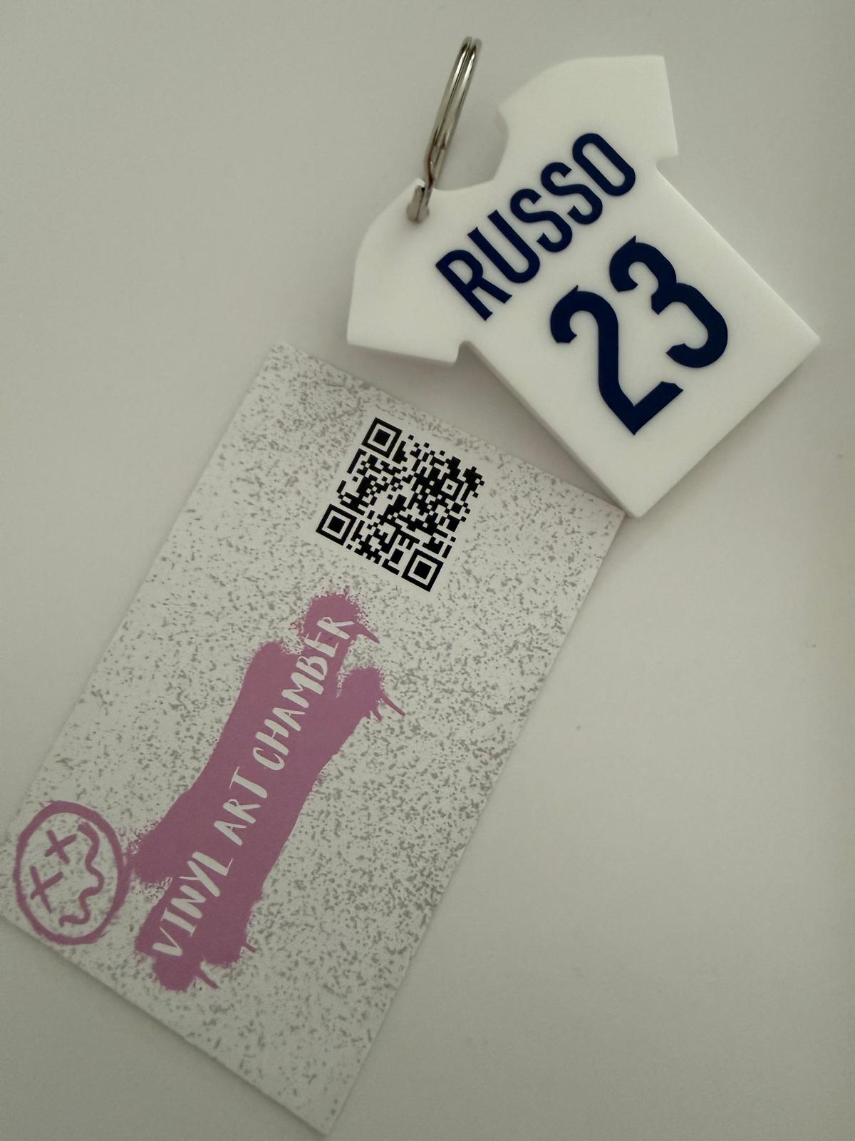 Football Keyring - Alessia Russo