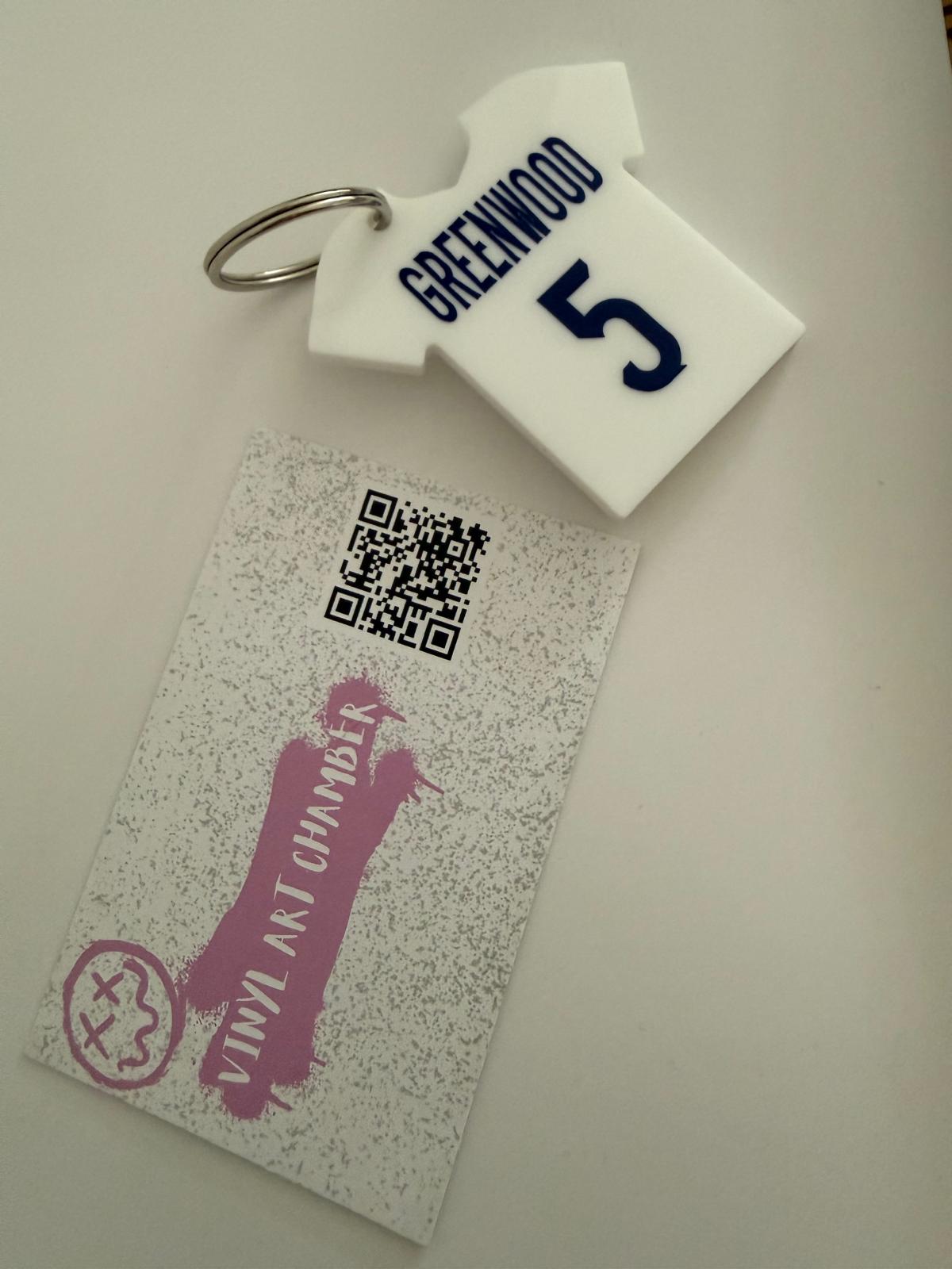 Football Keyring - Alex Greenwood