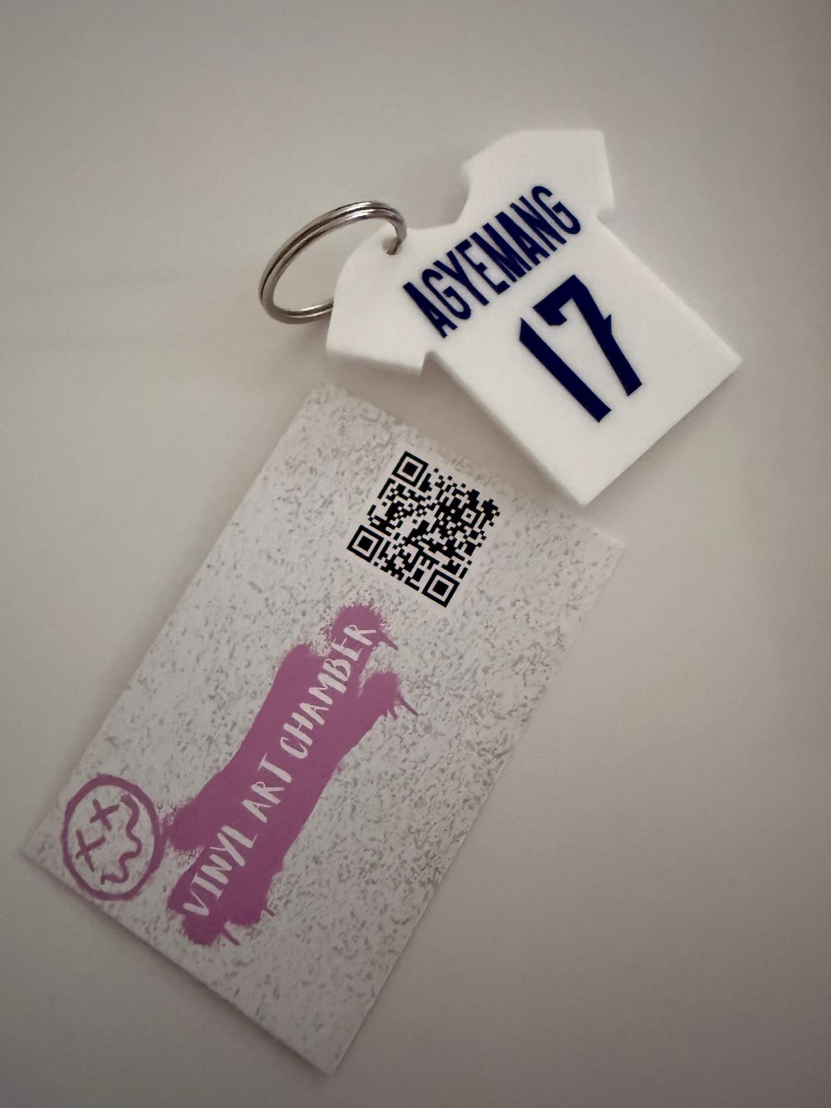 Football Keyring - Michelle Agyemang