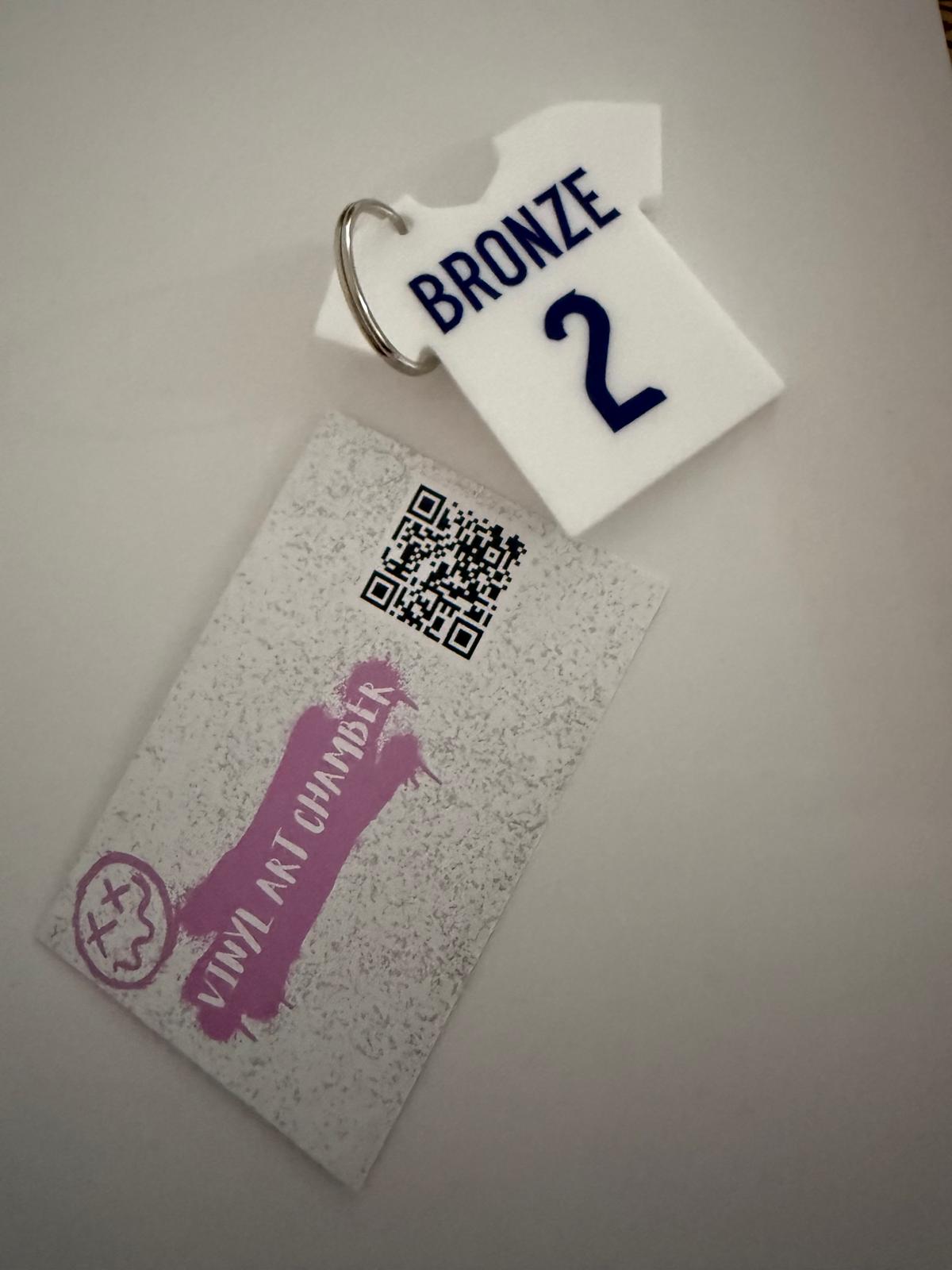 Football Keyring - Lucy Bronze
