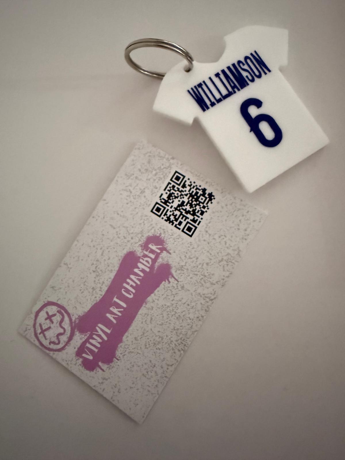 Football Keyring - Leah Williamson
