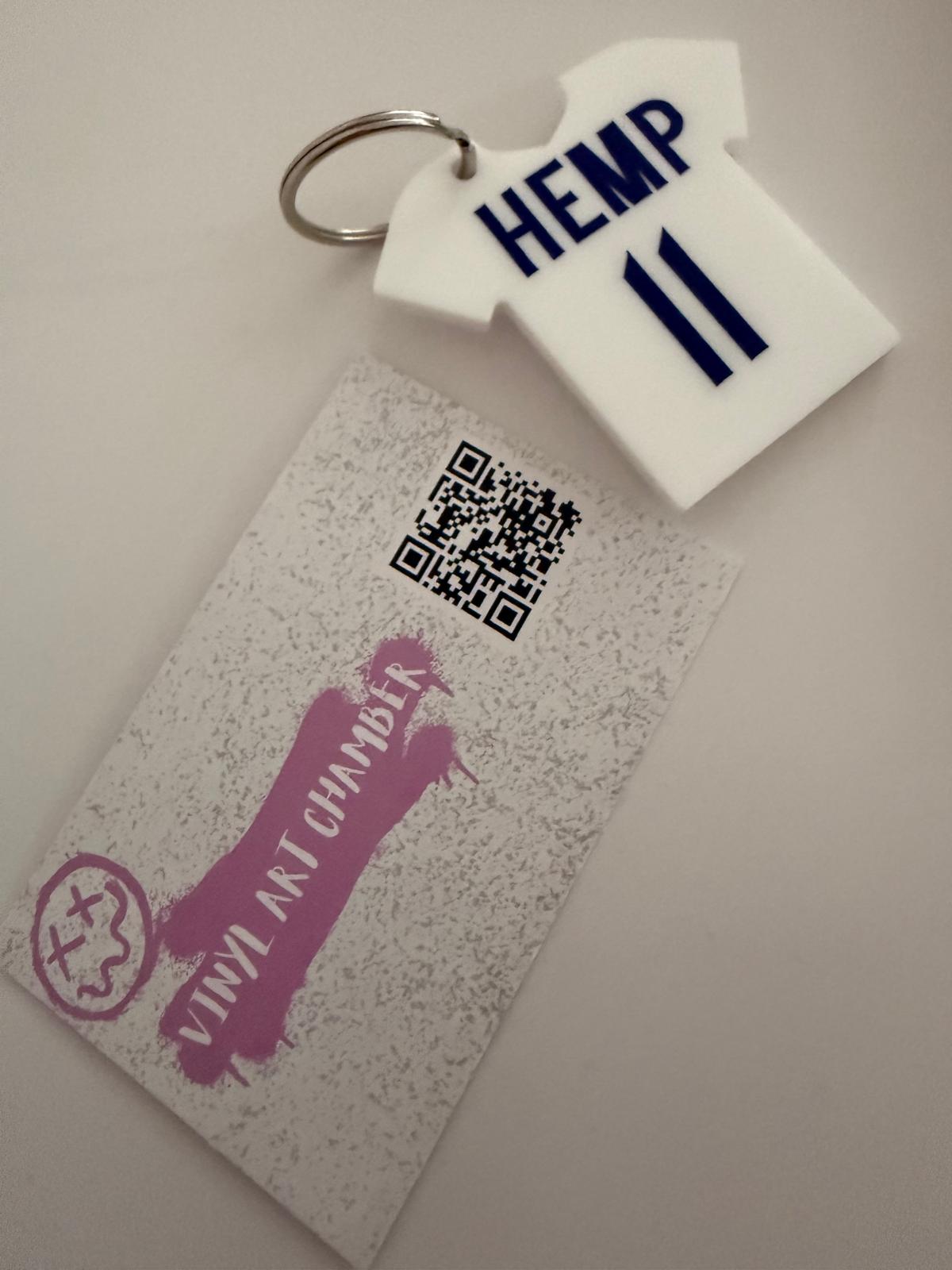 Football Keyring - Lauren Hemp