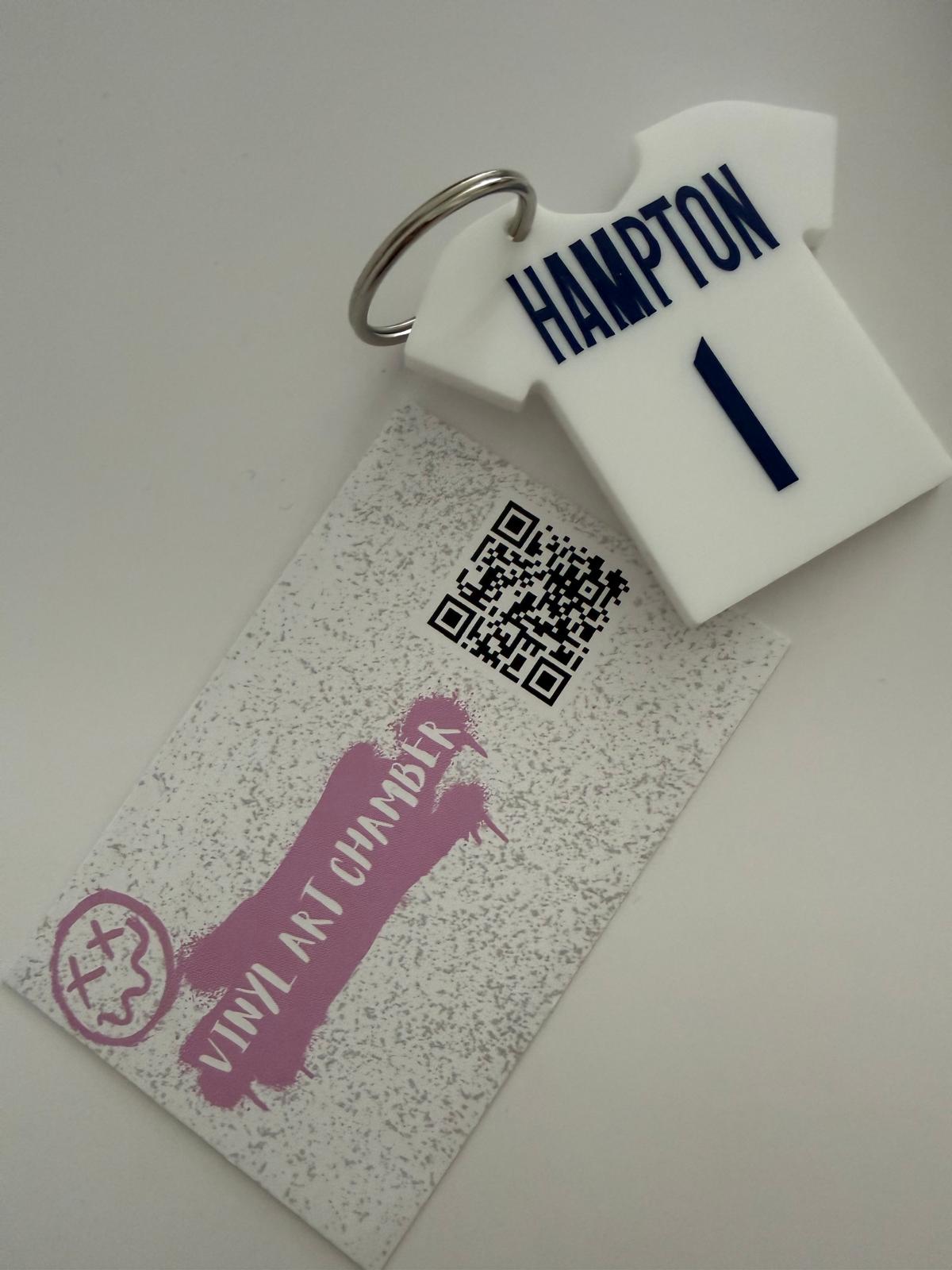 Football Keyring - Hannah Hampton