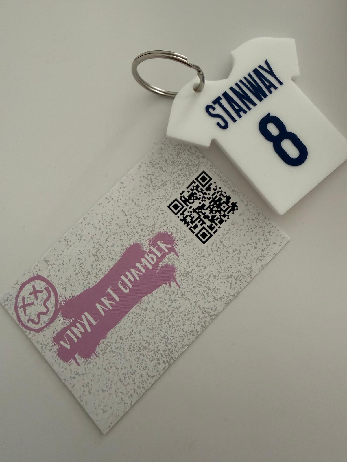 Football Keyring - Georgia Stanway