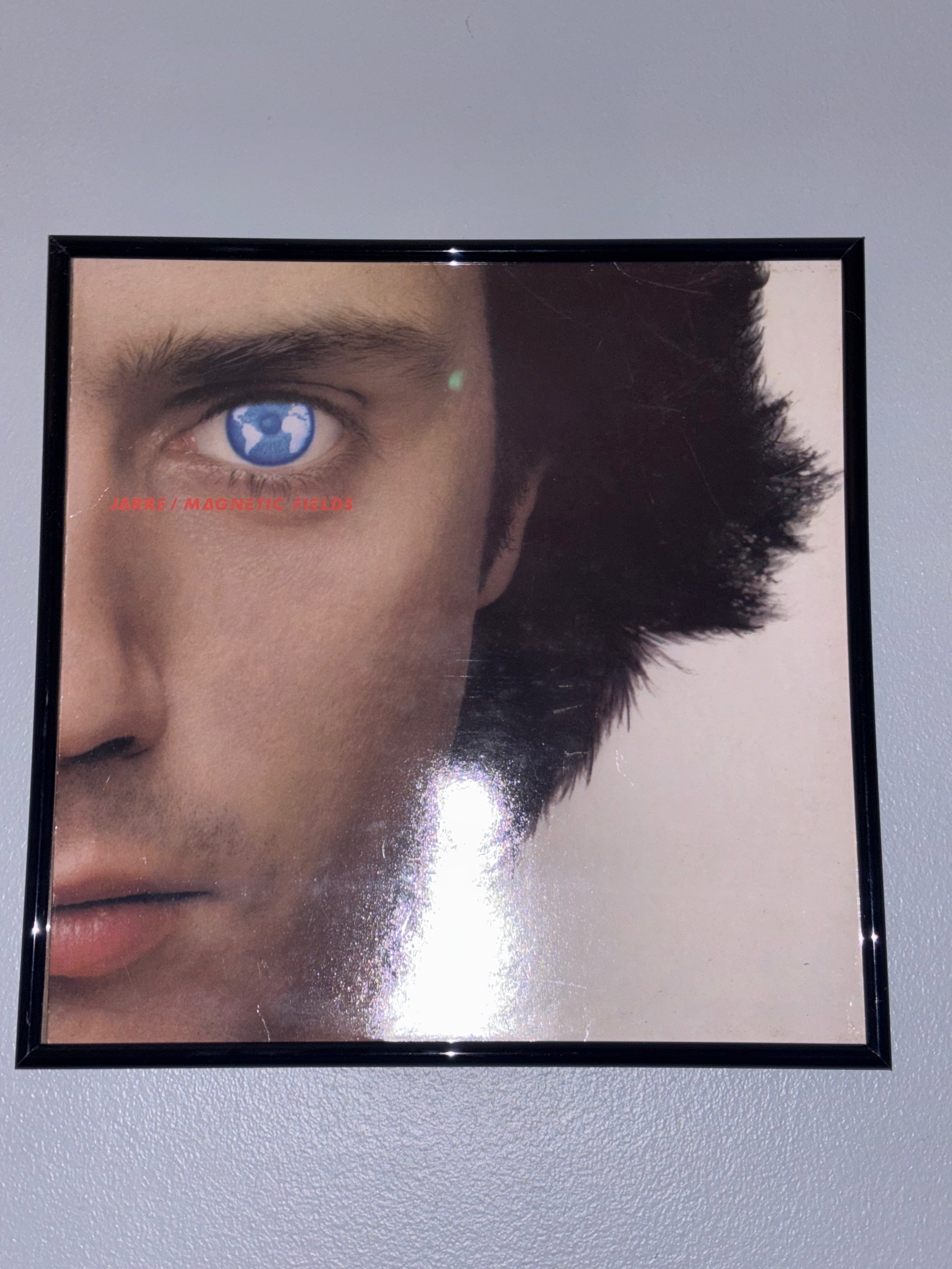 'Jarre - Magnetic Fields' Original Record Sleeve Framed